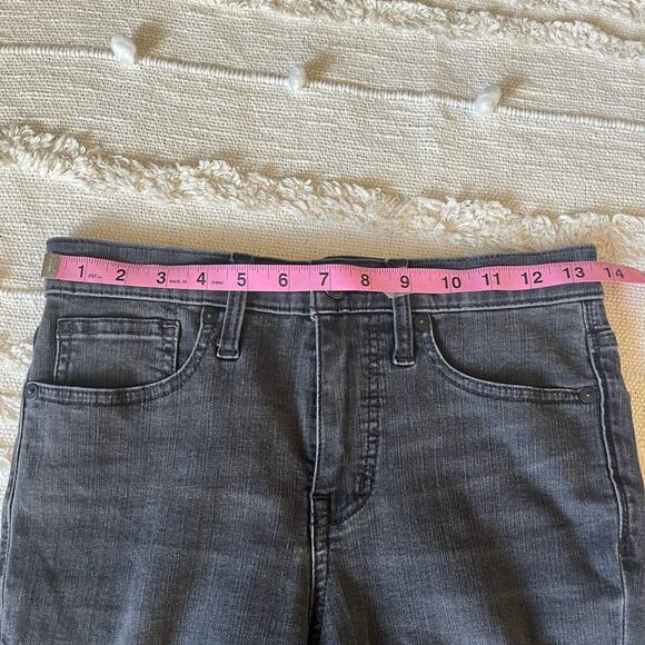 Madewell 9” High-Rise Black Skinny Jeans size 26 - Picture 8 of 13